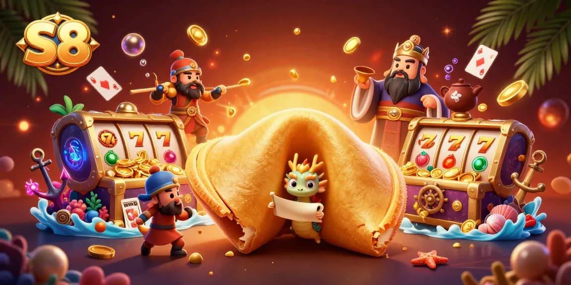 S8 offers an exciting jackpot experience with dynamic slot reels featuring lucky 7s and vivid graphics.