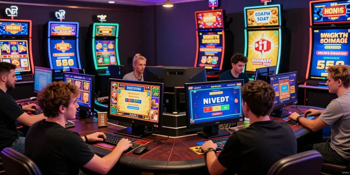 Experience the excitement at scoarch.org.uk with credit card casino players enjoying vibrant games and bonuses in a modern online casino.