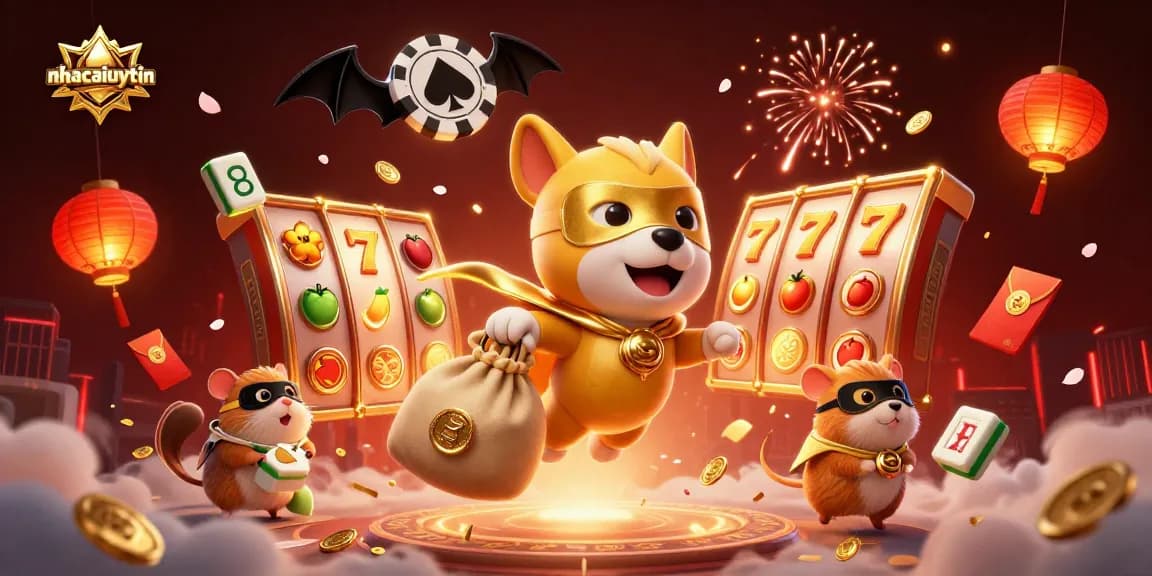 Experience thrilling wins at nhacaiuytin with cartoon champions of casino promotion and vibrant game elements.