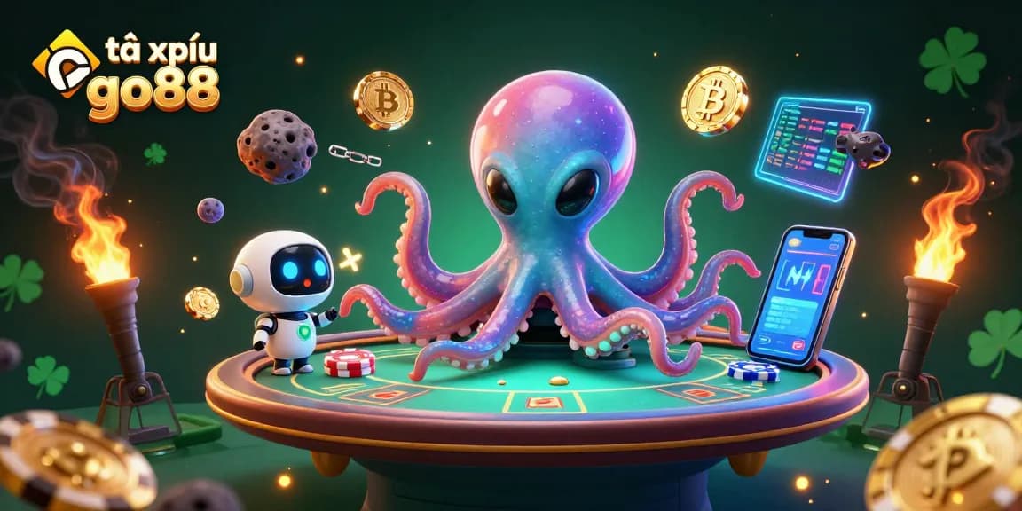Engage with tài xỉu go88 in a vibrant 3D casino universe filled with colors and excitement.