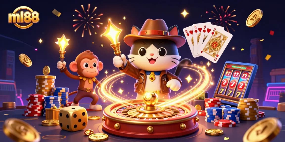 Experience winning with ml88 in a vibrant casino world of golden artifacts and adventures.