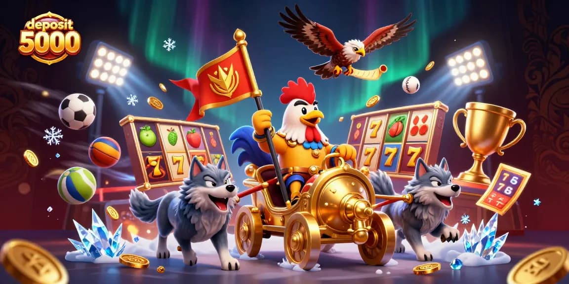 Engage in thrilling gameplay at deposit 5000 slots with vibrant elements and exciting characters!