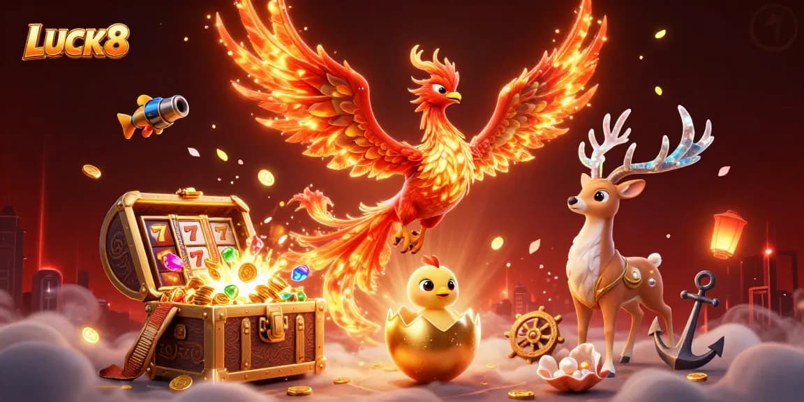 Experience the thrill of winning at LUCK8 with vibrant slots and vivid characters.