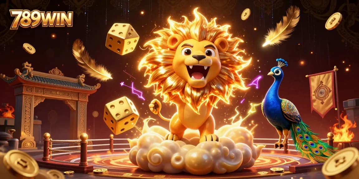 Experience the thrilling games of 789WIN, featuring dynamic casino elements and vibrant 3D characters.
