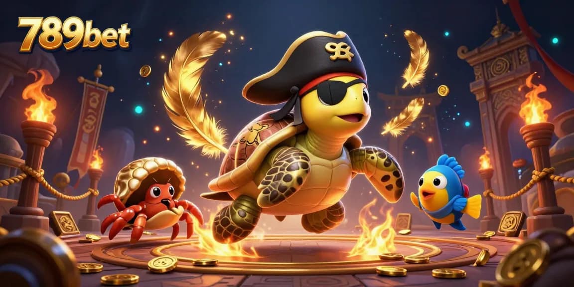 Engage in thrilling adventures with 789bet's vibrant pirate-themed casino illustration, featuring unique characters and dynamic gameplay elements.