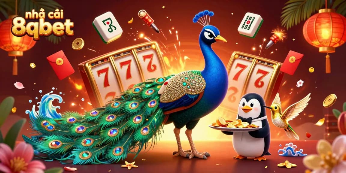 Experience thrilling games at nhà cái 8qbet with exciting jackpots and vibrant casino elements.