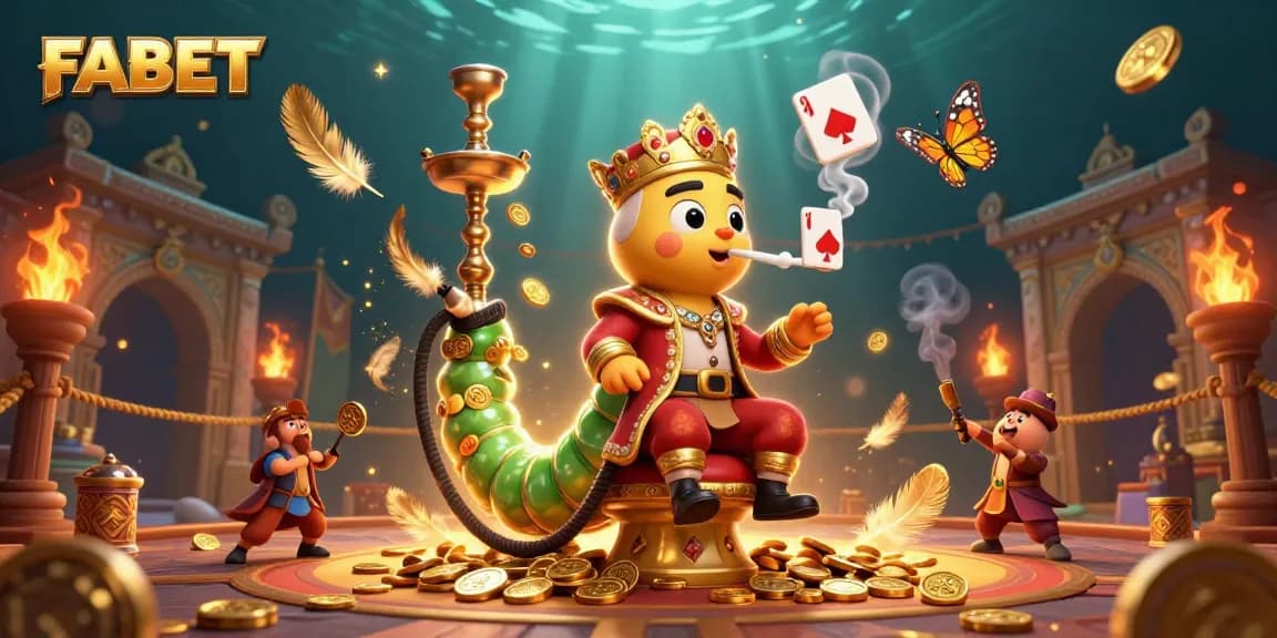 Experience FABET's exciting gaming scene with vibrant characters and dynamic action.