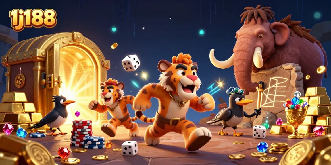 Experience thrilling gameplay at 1j188 with vibrant 3D casino visuals and exciting gaming elements.