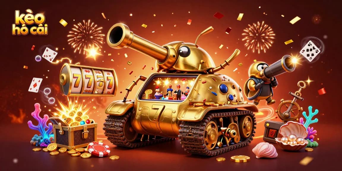 Engage with kèo nhà cái in this vibrant 3D casino scene filled with excitement and winnings.