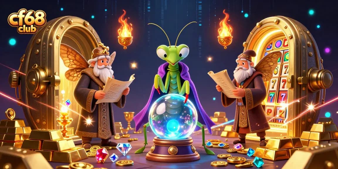 Engage with cf68 club's immersive gambling experience featuring fantasy elements and vibrant visuals.