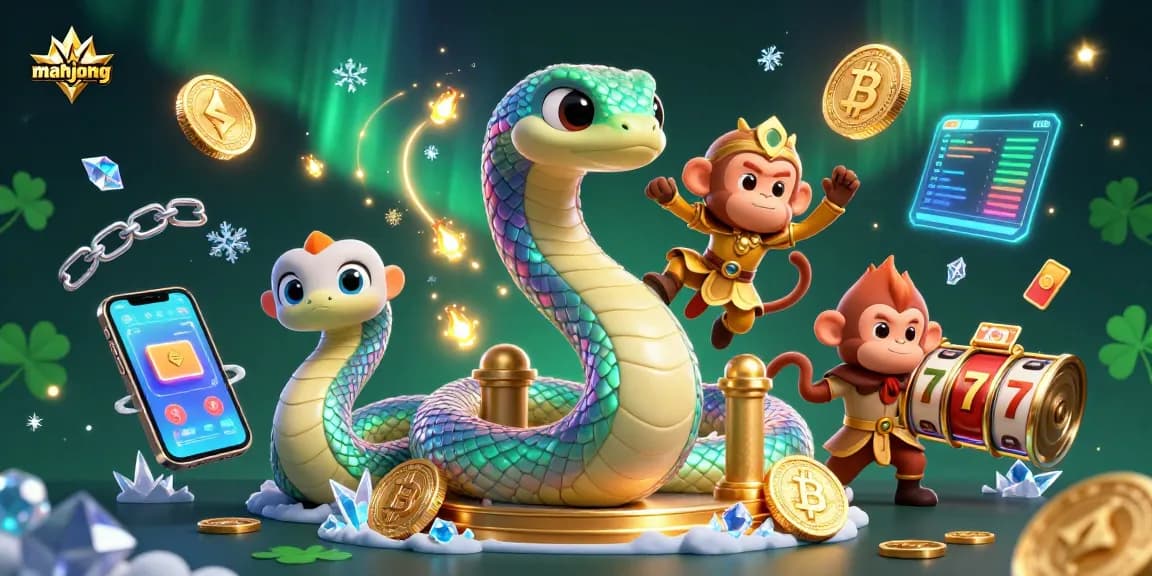 Experience the thrill of mahjong with this vibrant digital casino scene filled with rich visual elements.