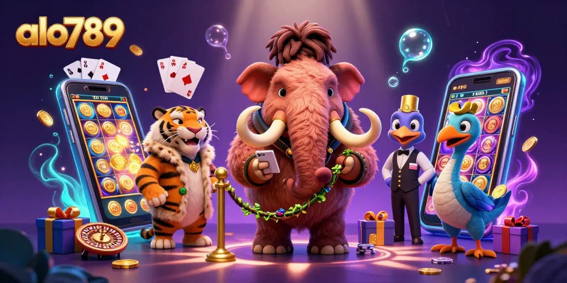 Experience thrilling entertainment at alo789 with vibrant casino characters and dynamic gameplay elements.
