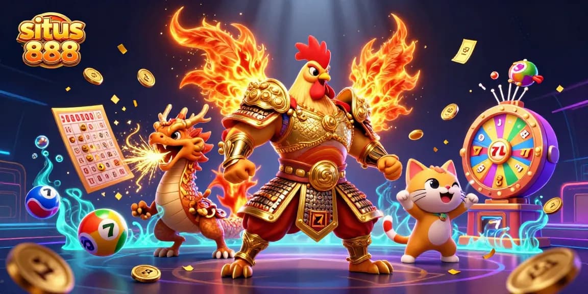Experience exhilarating wins at situs 888 with vibrant slots and dynamic gaming action.