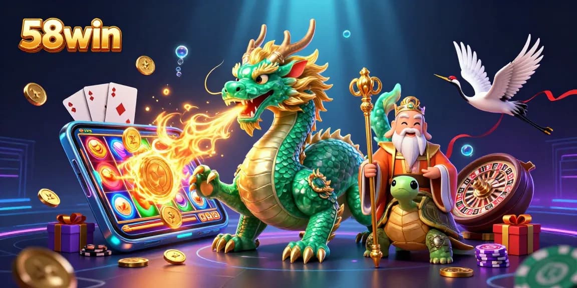 Experience thrilling gameplay with 58win's immersive casino features, rich visuals, and engaging game elements.