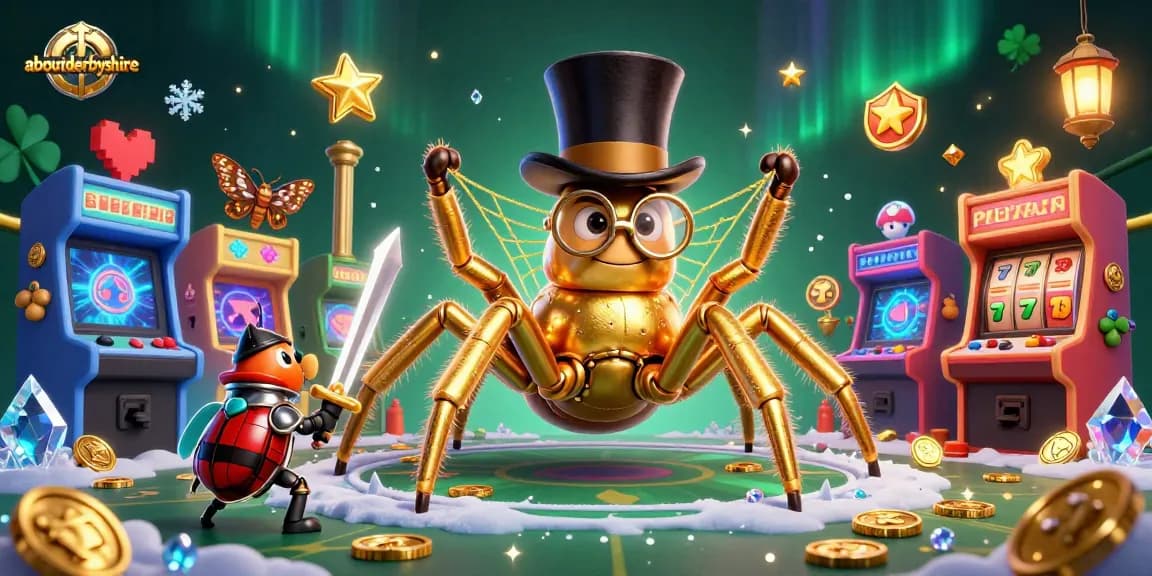 Play thrilling Bonus Buy slots at aboutderbyshire with engaging golden arched gaming visuals.