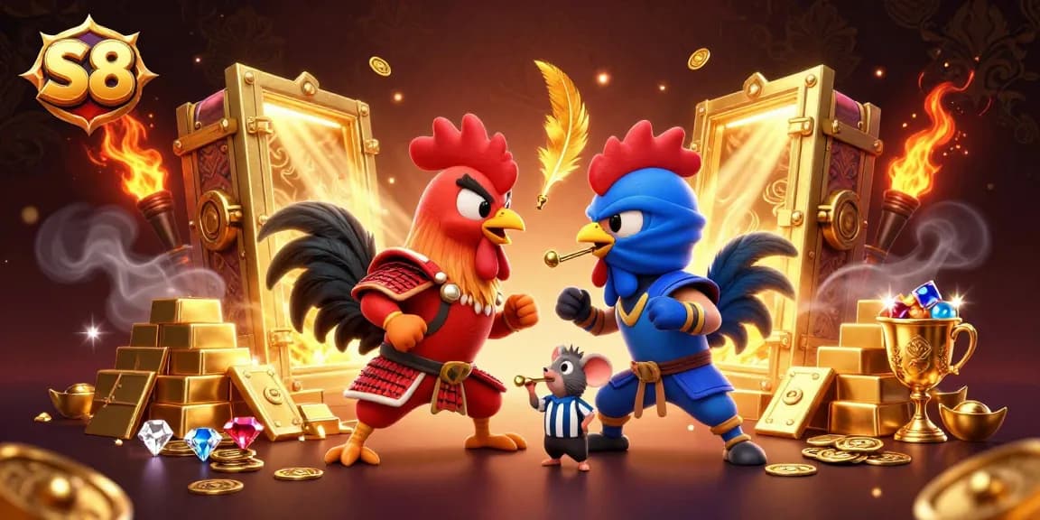 Experience thrilling combat in S8's online rooster battles with exciting rewards and dynamic features.