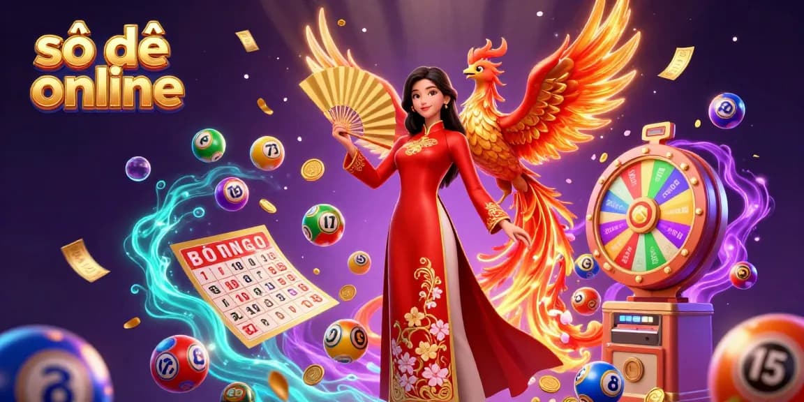 Experience thrilling số đề online action with colorful lottery elements and captivating characters.