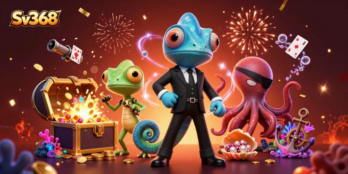 Engage in thrilling gameplay at Sv368 with exciting casino elements and vibrant characters.