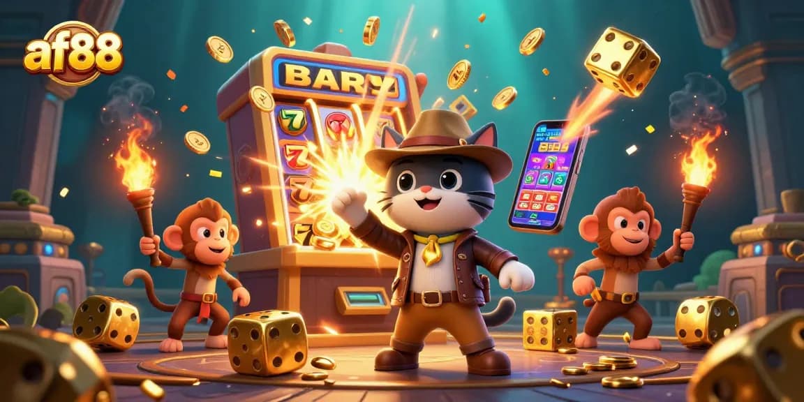Play exciting casino games at af88 and discover treasures in vibrant digital art.
