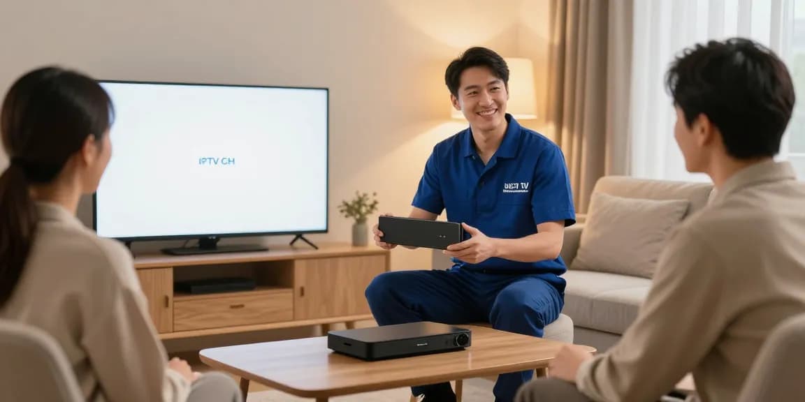 UK IPTV Panel installation by a trusted local service provider for family entertainment.
