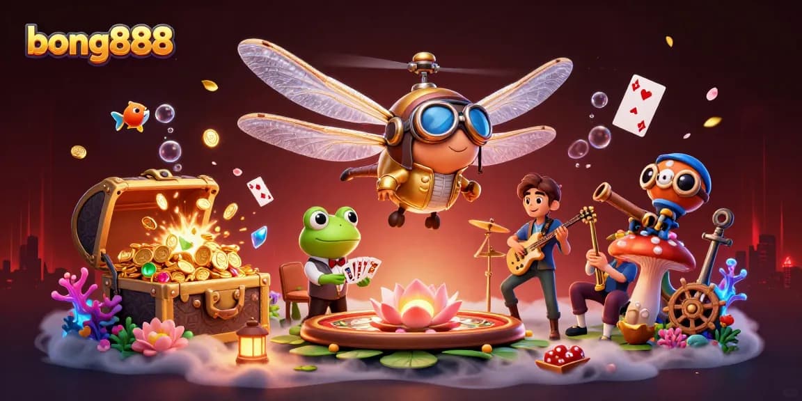 Experience thrilling action at bong888 casino with lively games and colorful characters.