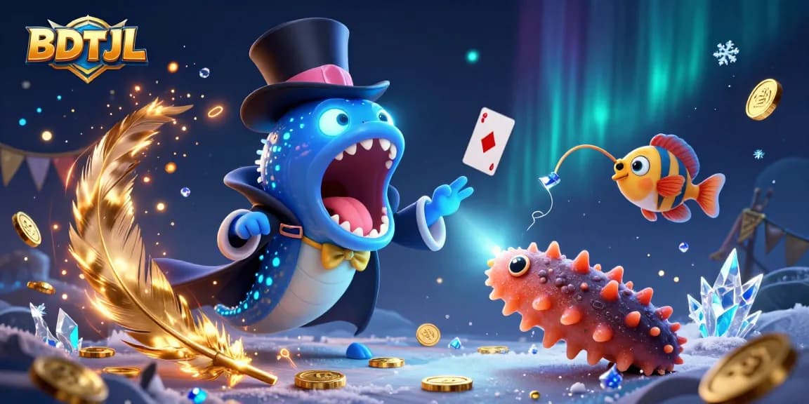 Experience thrilling BDTJL gameplay with captivating characters in a vibrant casino scene.