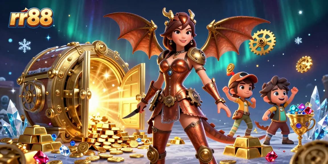 Experience excitement at rr88 with vibrant casino elements and stunning 3D characters.