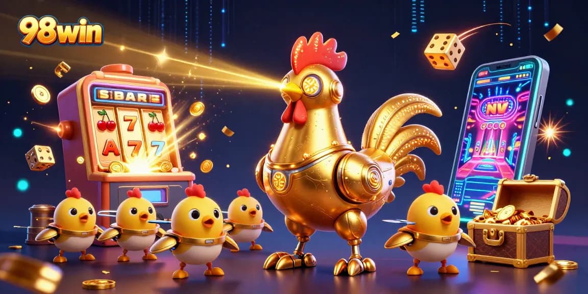 Engage with 98win's thrilling casino experience featuring dynamic jackpots and vibrant gameplay visuals.