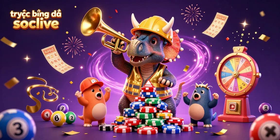 Experience trực tiếp bóng đá socolive with our vibrant illustration of winning strategies and celebrations.