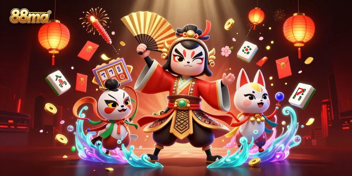 Experience the excitement of winning at 88ma with vibrant slot games featuring golden elements.