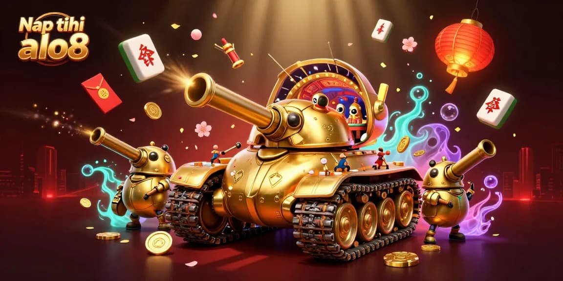 Nạp tiền alo8 enhances your betting experience with a vibrant casino atmosphere full of lucky symbols.