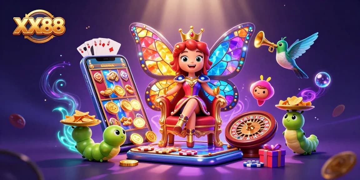 Experience the thrill of XX88 games with vibrant slots and enchanting characters.