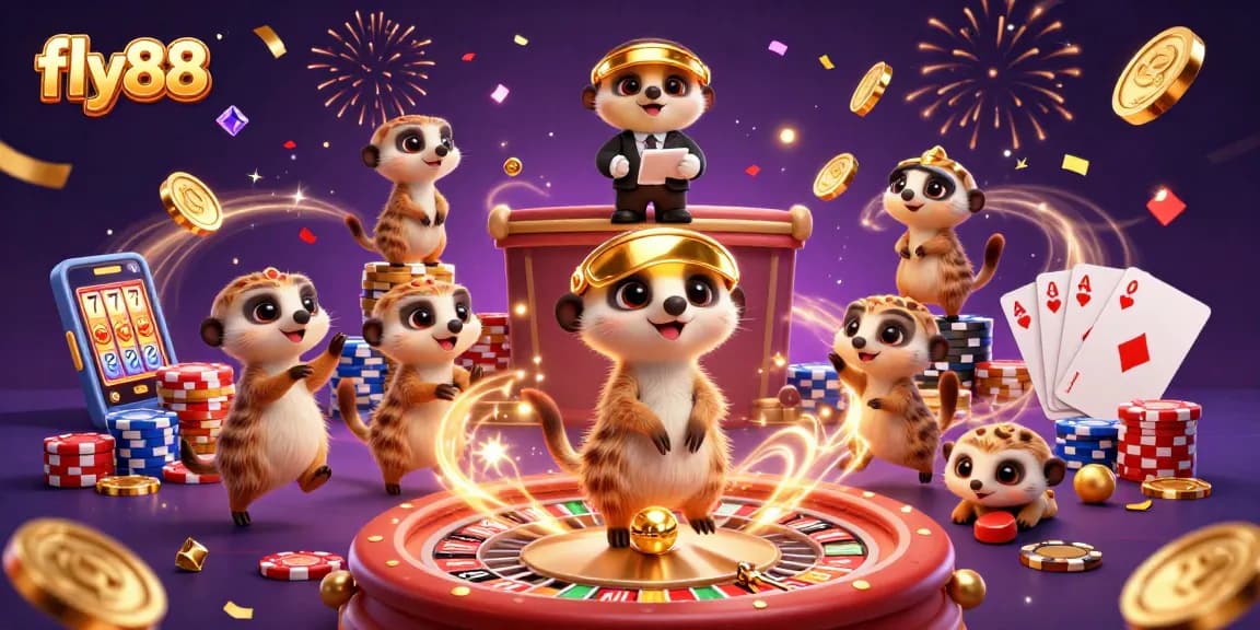 fly88 offers an exciting casino experience with colorful chips and dynamic gameplay.