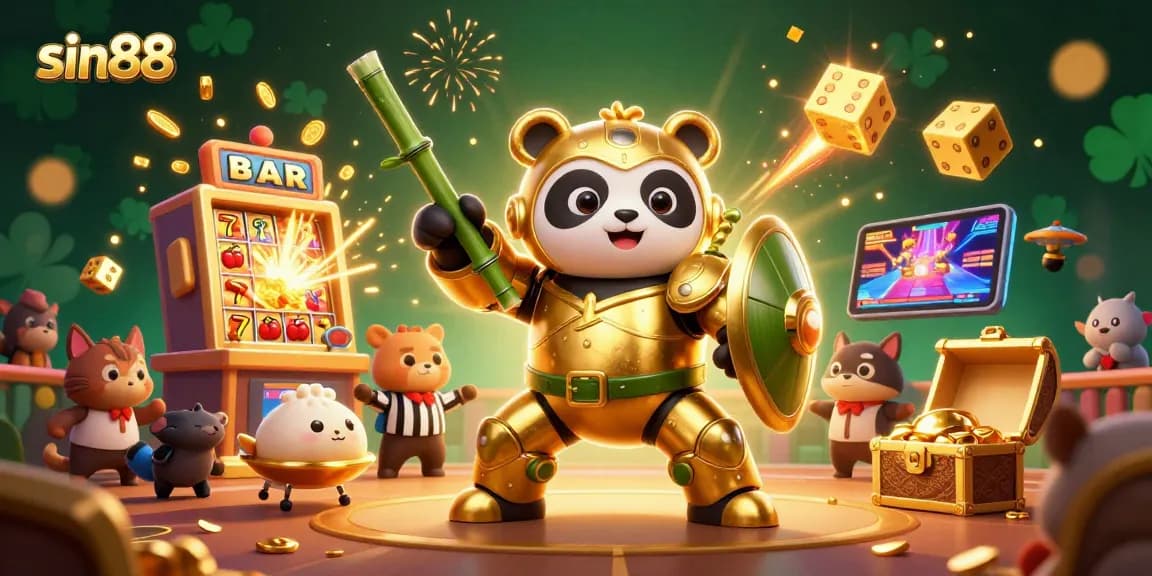 Experience thrilling jackpots at sin88 with a dynamic panda-led casino adventure in a vibrant arena.