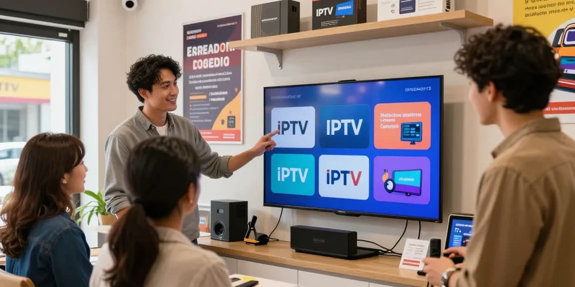 Local IPTV reseller providing trusted services for community members.