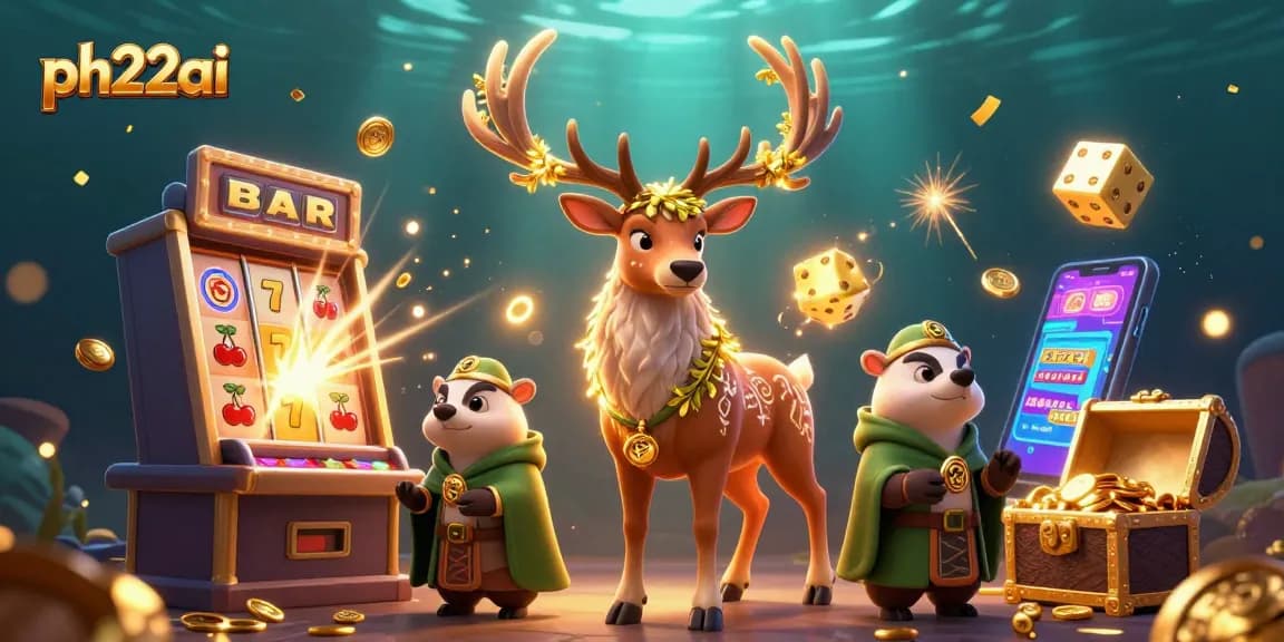 Engage in thrilling casino adventures with ph22ai, featuring dynamic game elements and vibrant characters.