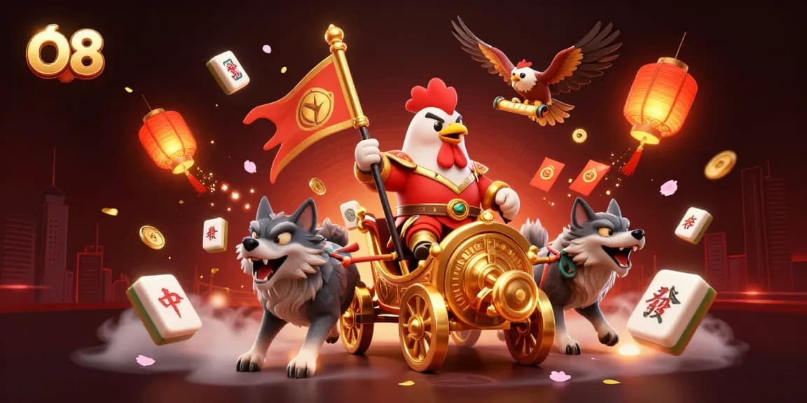Engage with O8's thrilling casino games featuring vibrant characters in a unique 3D atmosphere.