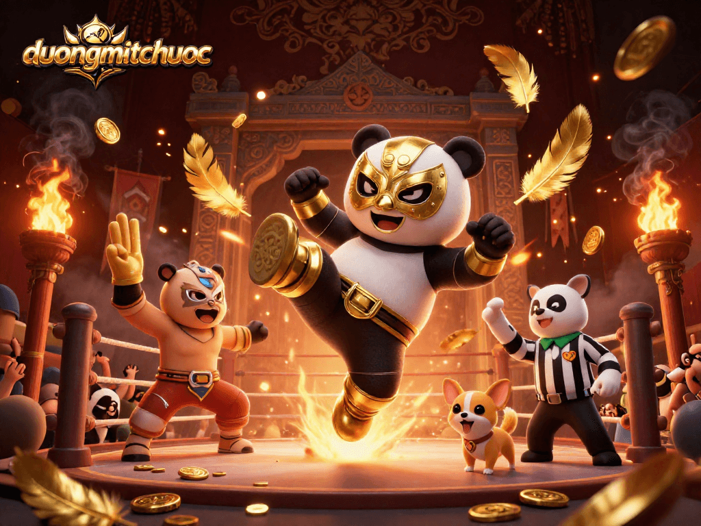 Experience duongmatchuoc with a dynamic scene of gambling excitement featuring captivating characters and themes.