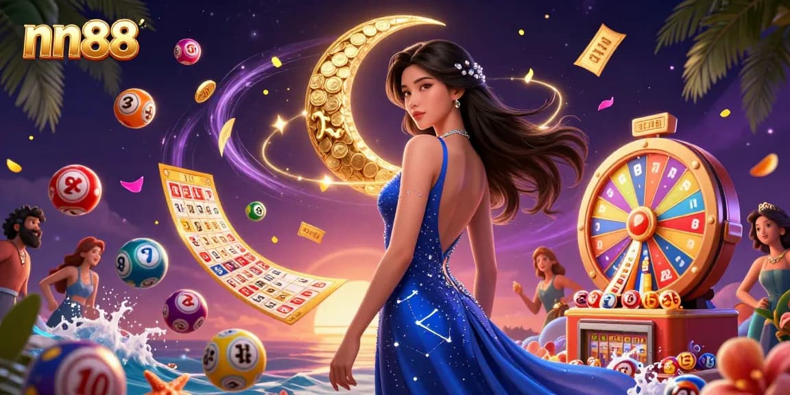 Win big with nn88 at the immersive online casino featuring vibrant game elements and captivating visuals.