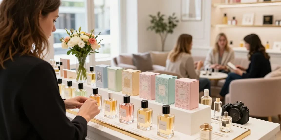 Discover the Best Everyday Perfume at a chic fragrance boutique with elegant displays.