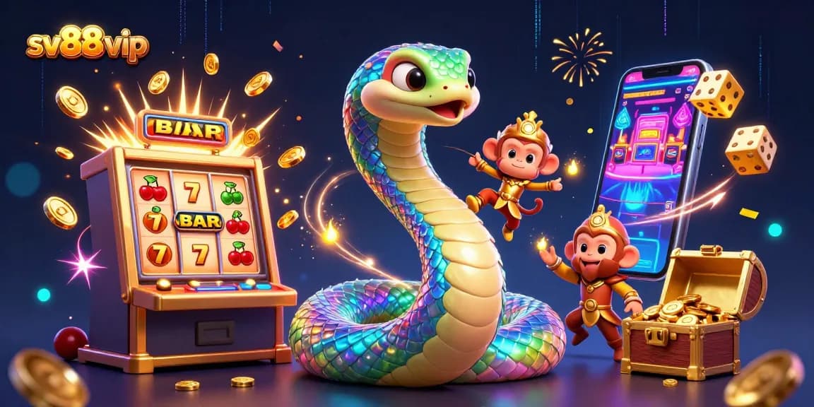 Engage in vibrant gameplay with sv88 vip, featuring a dynamic casino scene full of excitement.