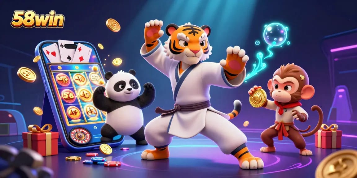 Engage in thrilling fun with 58win's vibrant and dynamic casino experience.