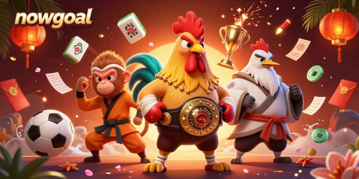 Engage with Nowgoal's exciting real-time sports betting features alongside animated characters.