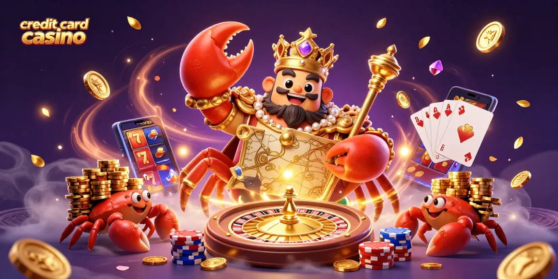 Engage in thrilling gameplay at a credit card casino with vibrant characters and dynamic game elements.