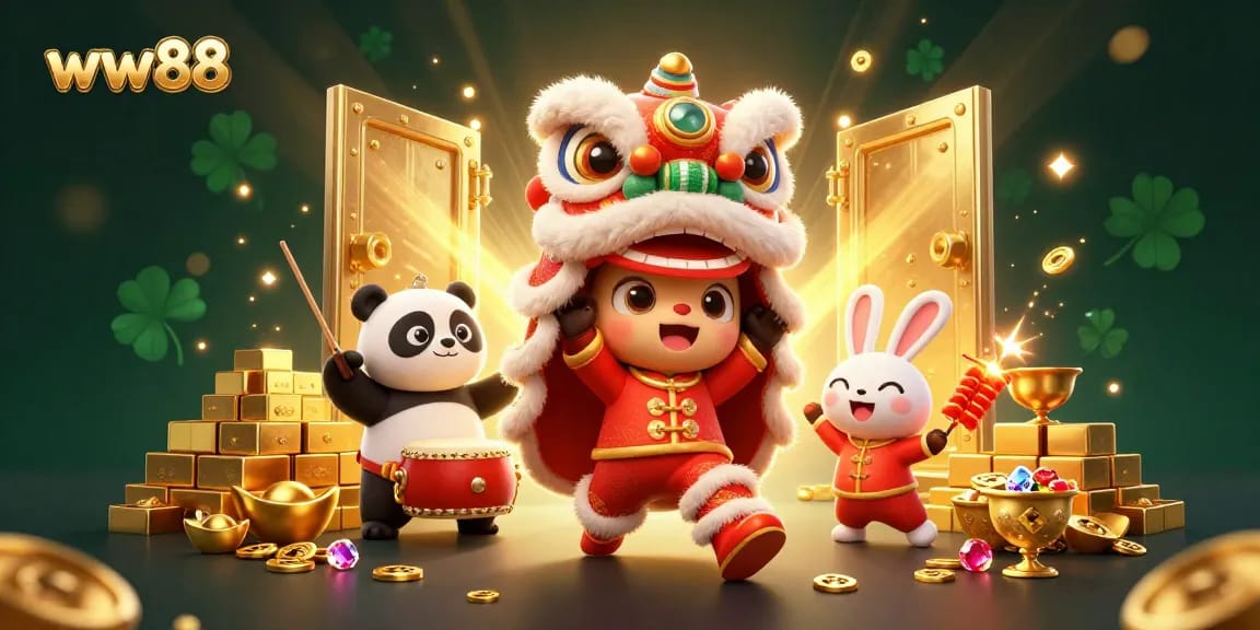Win big at ww88 with vibrant casino rewards, featuring exciting games and animated characters.