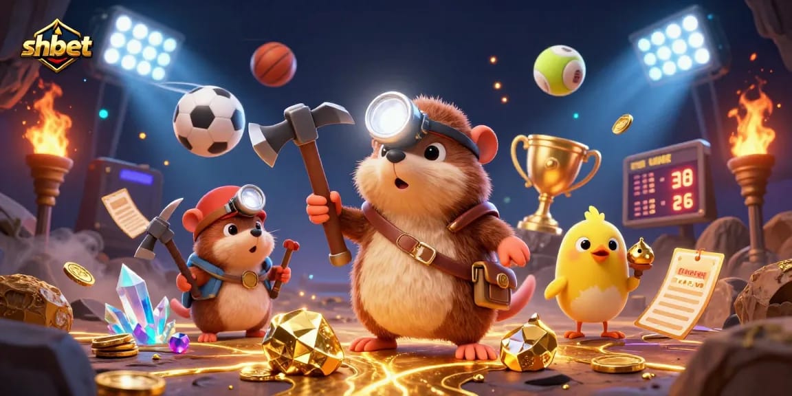 shbet engages players with vibrant golden treasures and dynamic sports betting elements