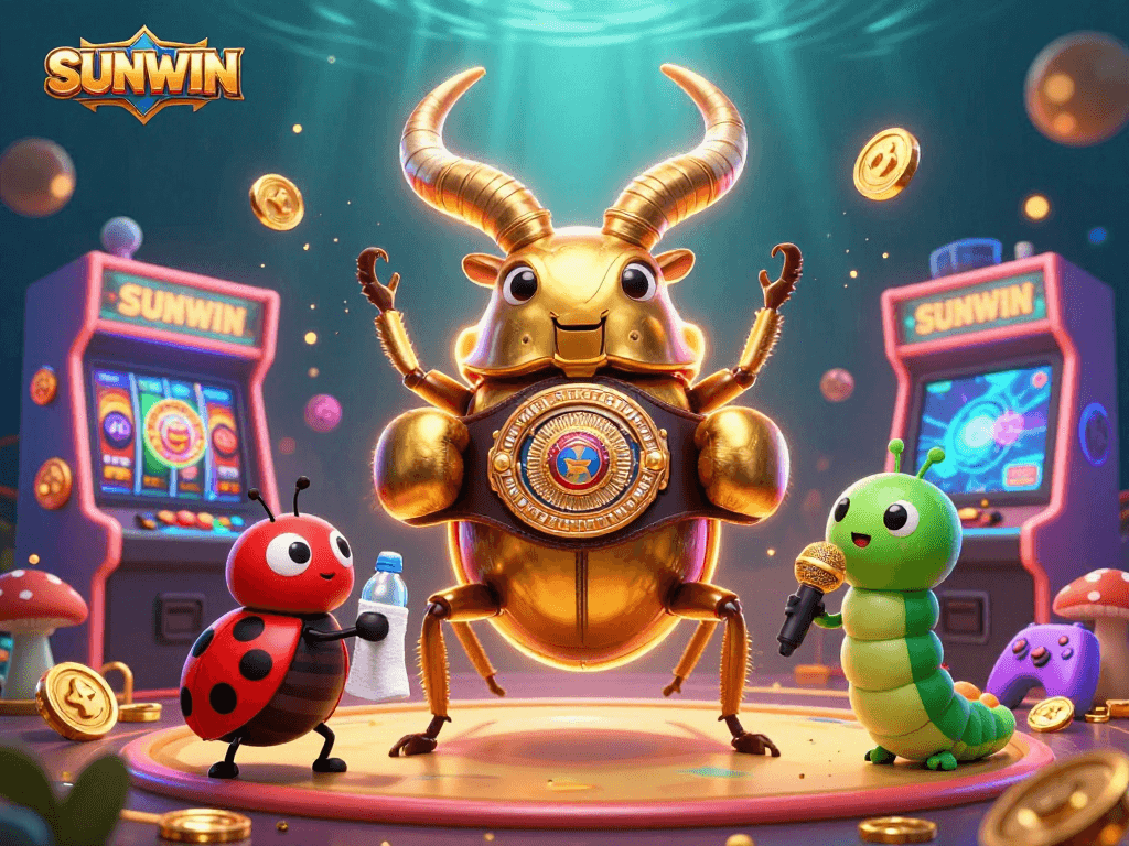 Experience thrilling gaming action at SUNWIN with vibrant casino elements and engaging characters.