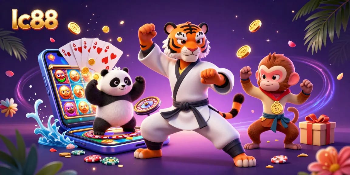 Experience thrilling gameplay at lc88 with vibrant casino elements and engaging characters.