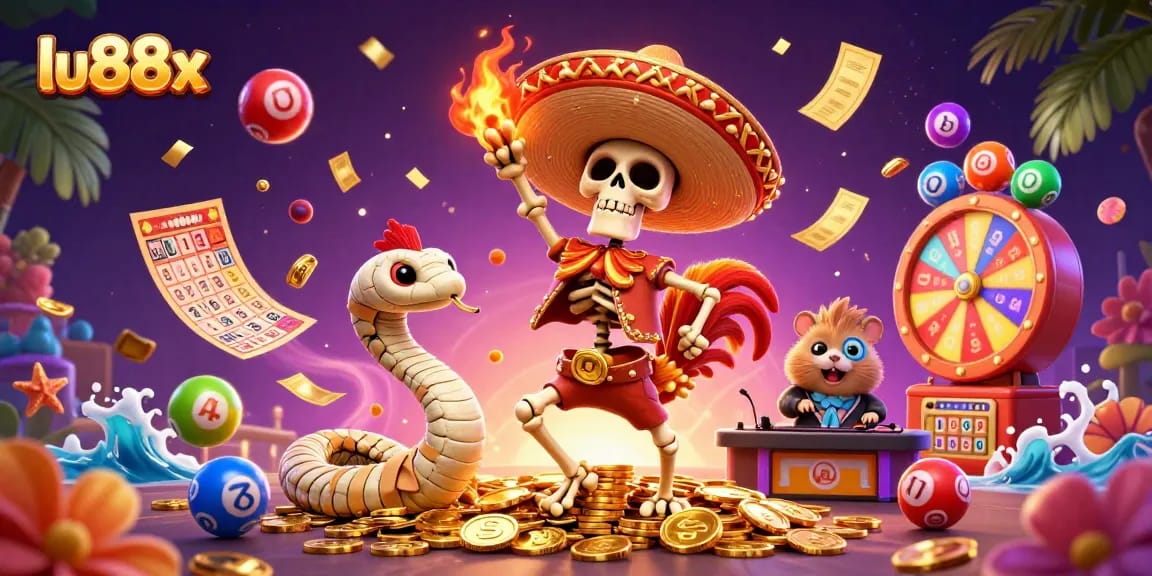 Engage with lu88x by winning big in a vibrant casino scene filled with lottery excitement.