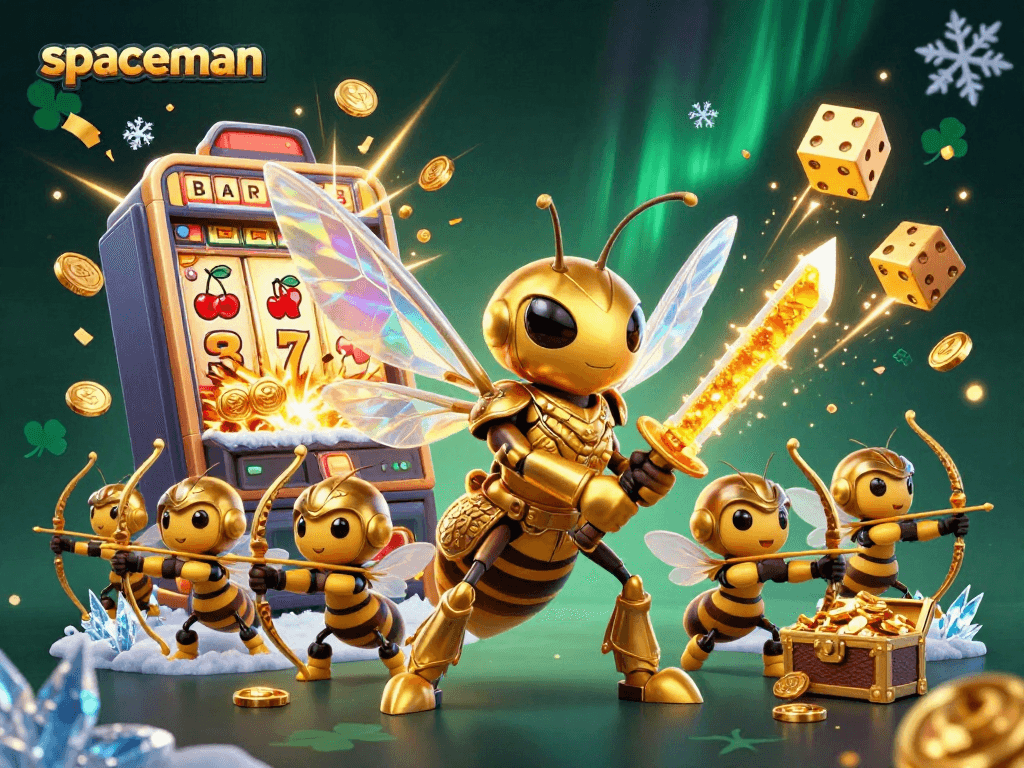 Win jackpots and play exciting games with spaceman by your side in vibrant casino atmosphere.